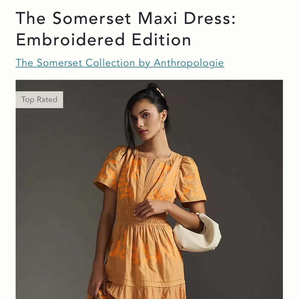 Anthropologie Sumerset Maxi Dress